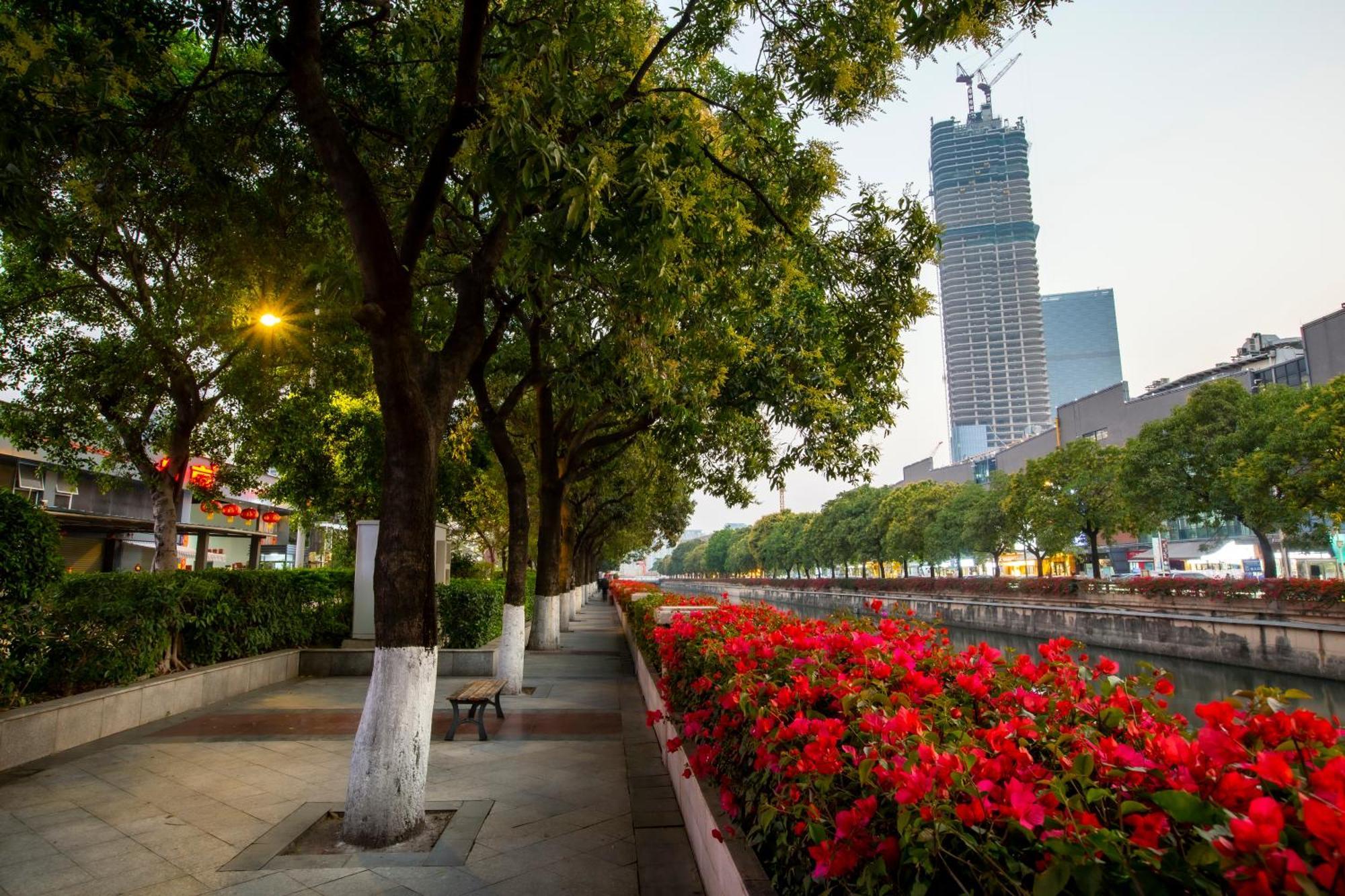Meihao Mingyue Hotel International Finance City Keyun Road Metro Branch Guangzhou Eksteriør billede