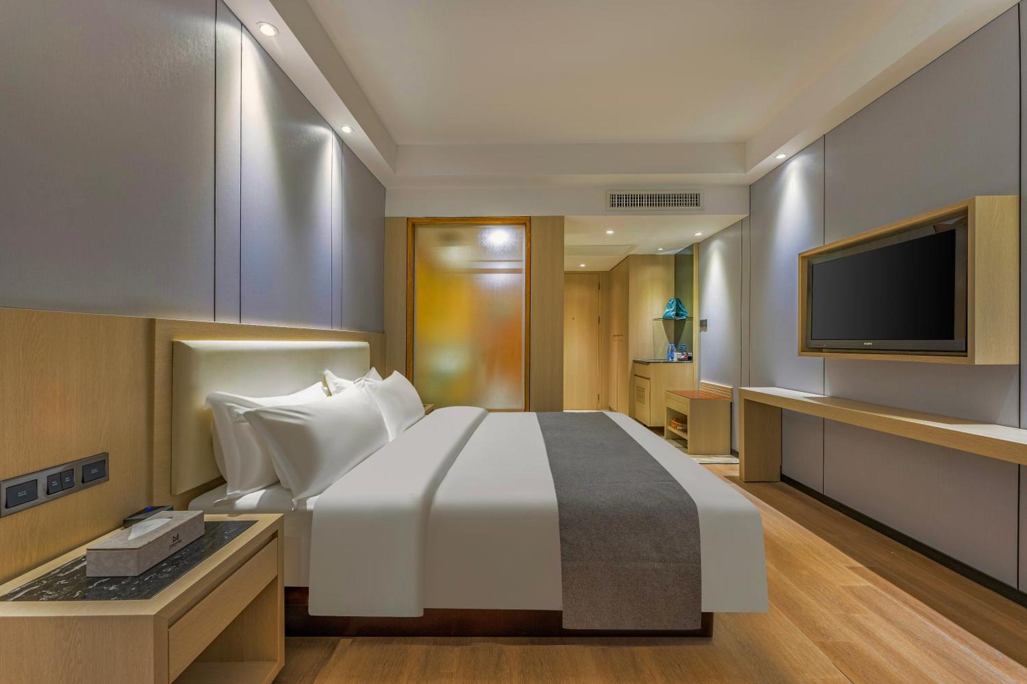 Meihao Mingyue Hotel International Finance City Keyun Road Metro Branch Guangzhou Eksteriør billede