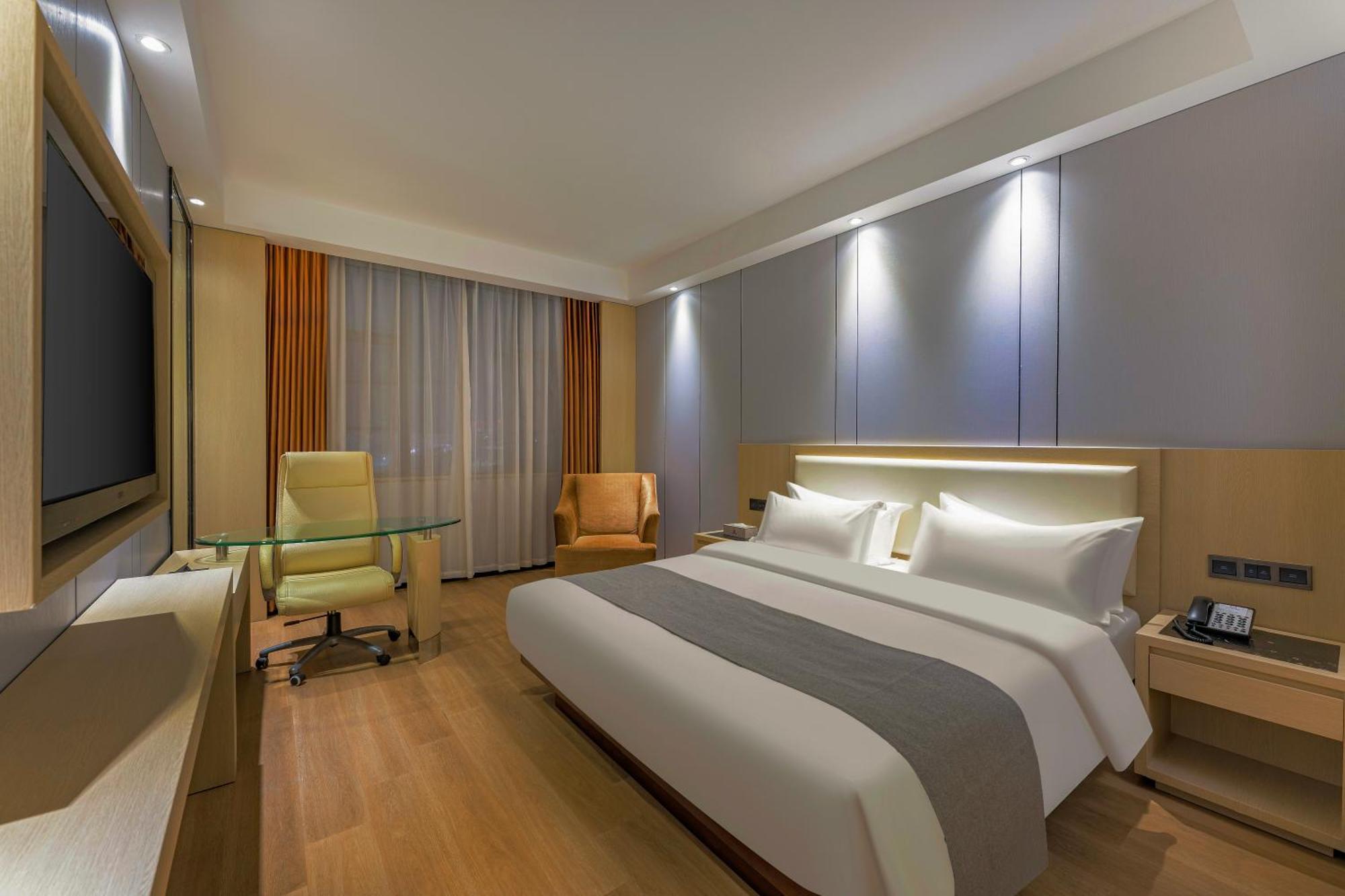 Meihao Mingyue Hotel International Finance City Keyun Road Metro Branch Guangzhou Eksteriør billede