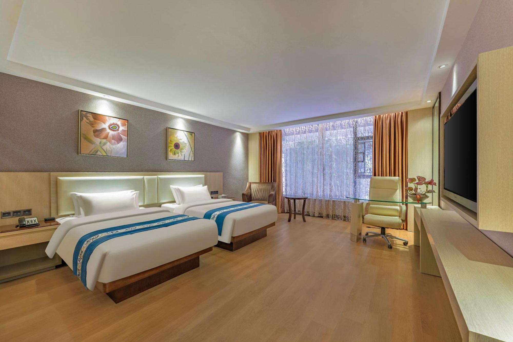 Meihao Mingyue Hotel International Finance City Keyun Road Metro Branch Guangzhou Eksteriør billede