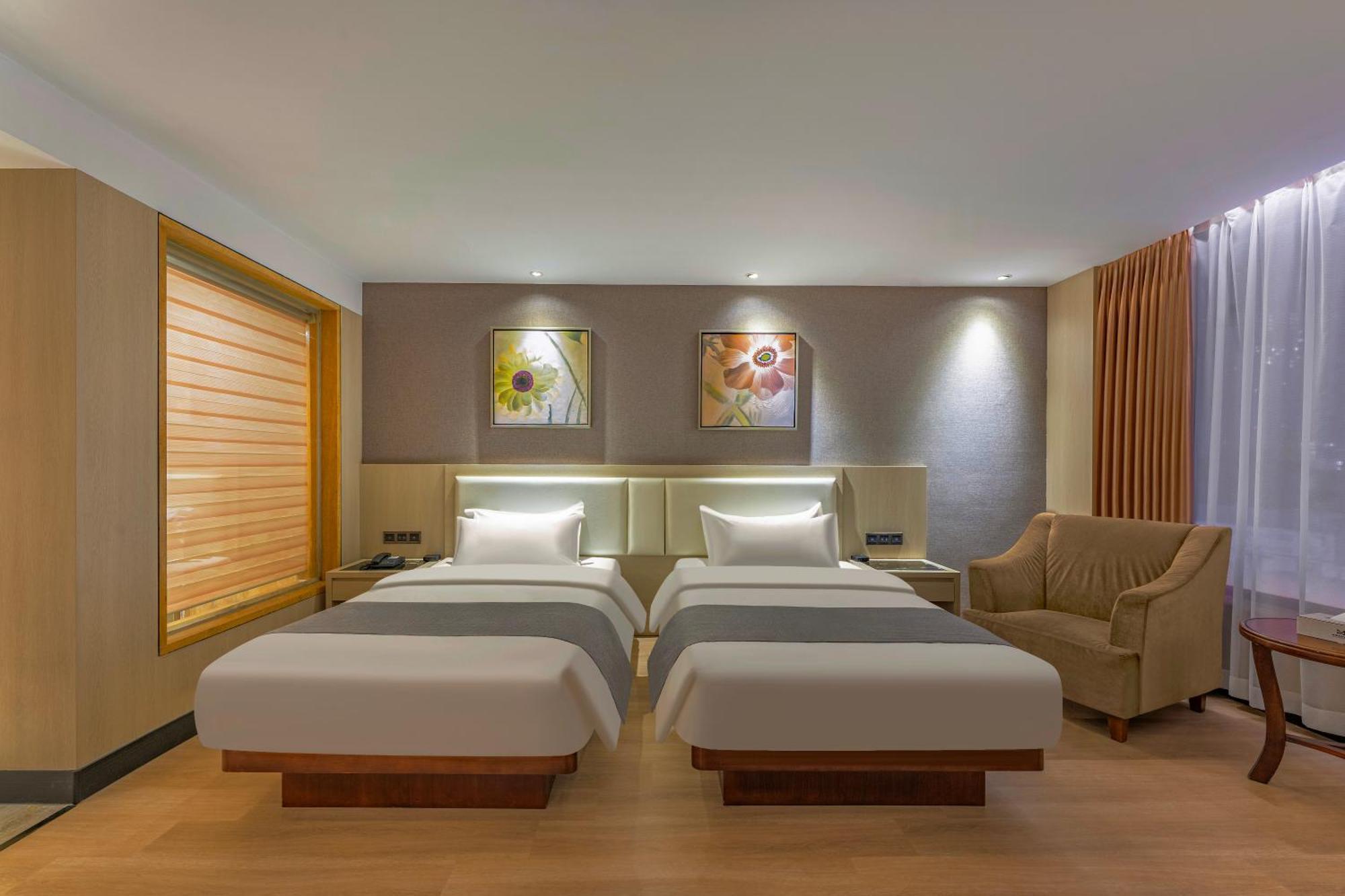 Meihao Mingyue Hotel International Finance City Keyun Road Metro Branch Guangzhou Eksteriør billede